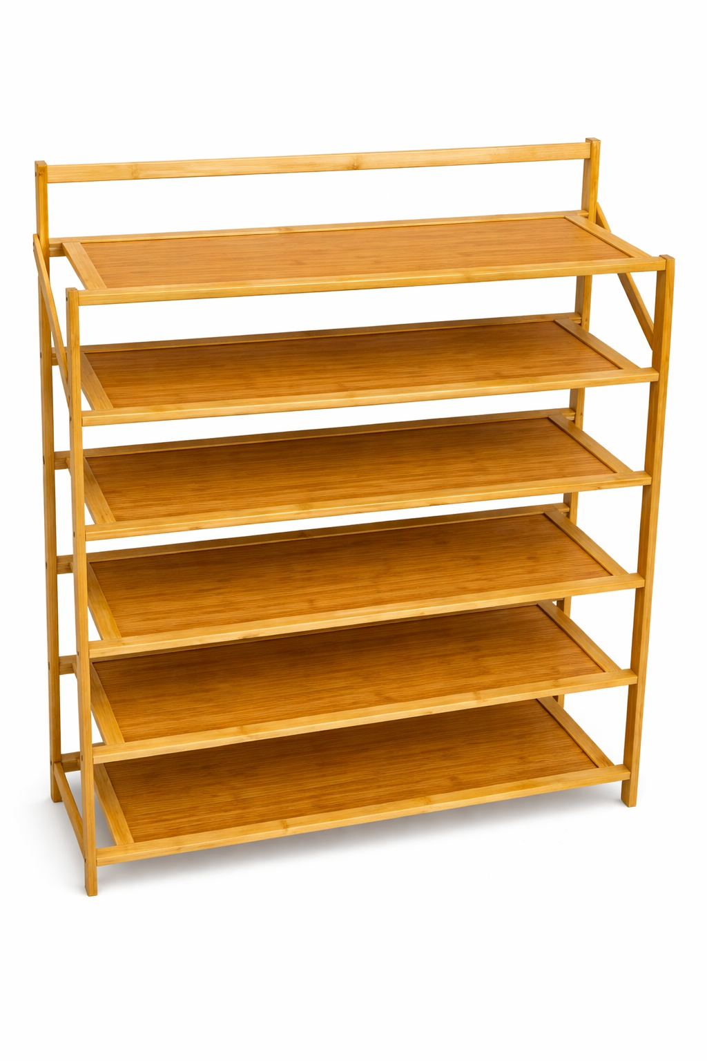 6-Tier Wooden Shoe Rack