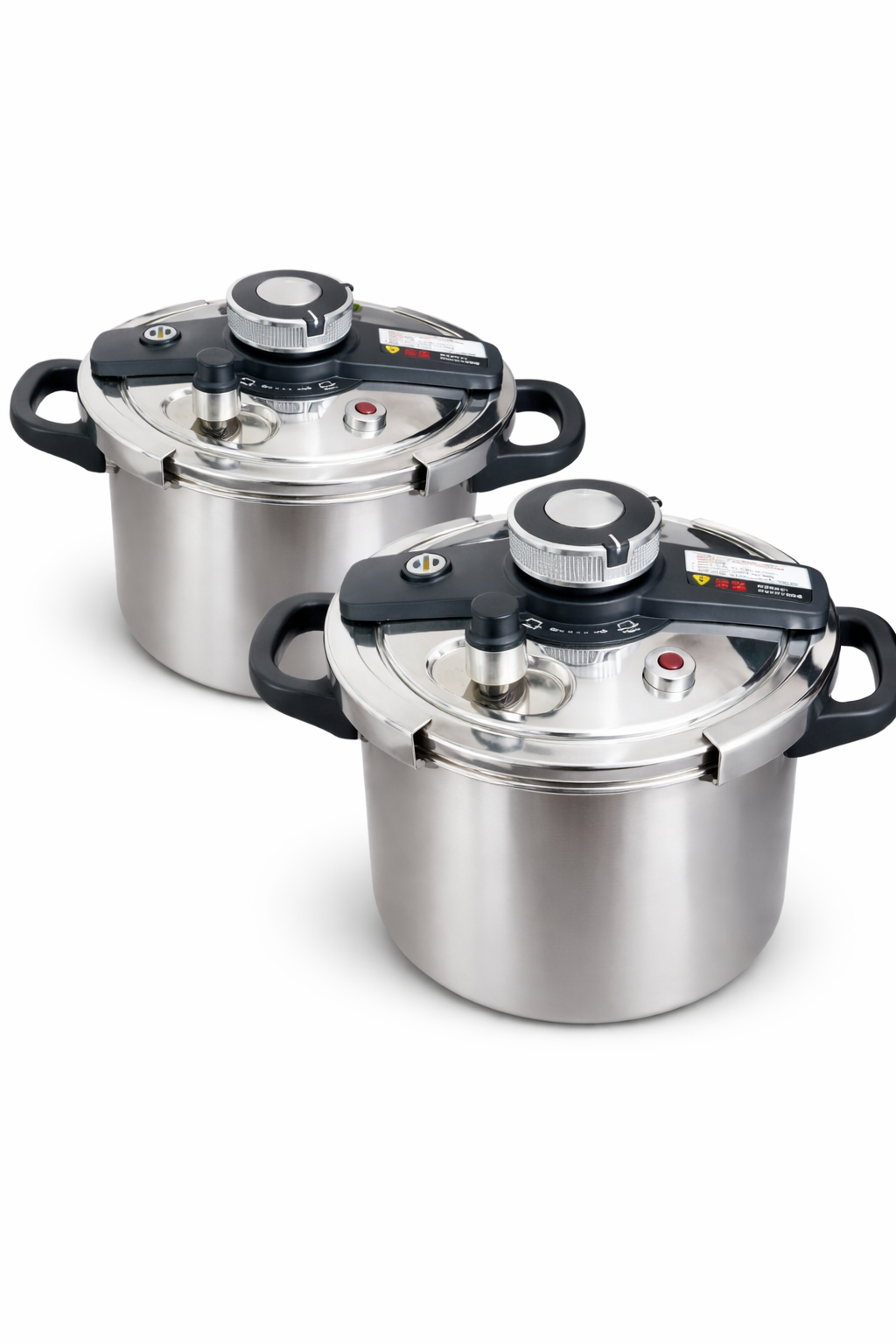 Heavy Duty Stainless Steel Pressure Cooker Set