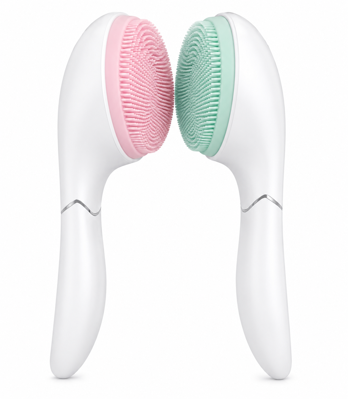 Silicone Facial Cleansing Brush Set | Soft Face Scrubber & Deep Cleaning Massager