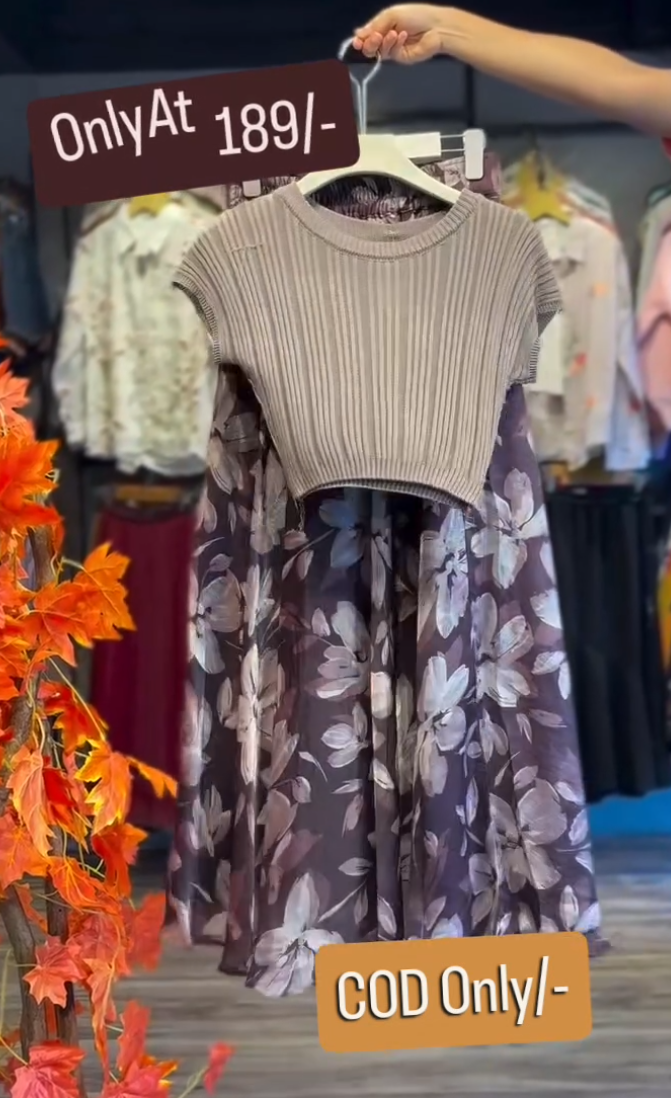 Floral Print Wide-Leg Pants with Ribbed Crop Top Co-Ord Set